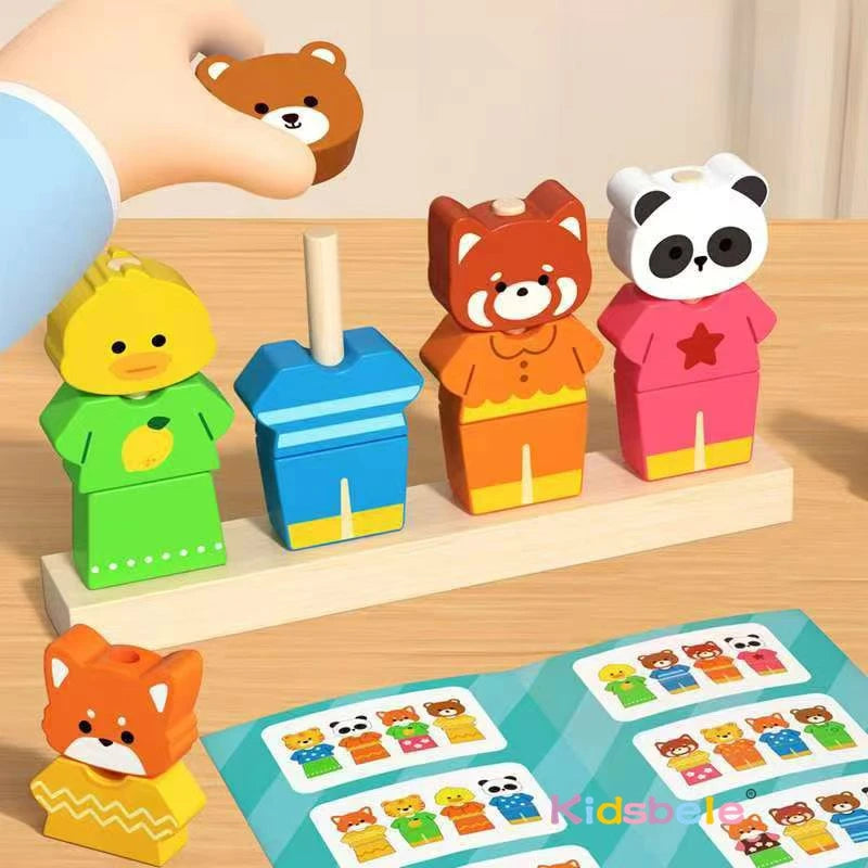 Montessori Animal Style Stack
