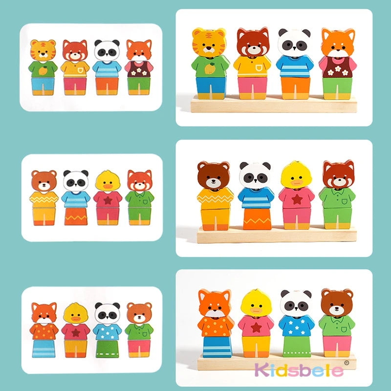 Montessori Animal Style Stack