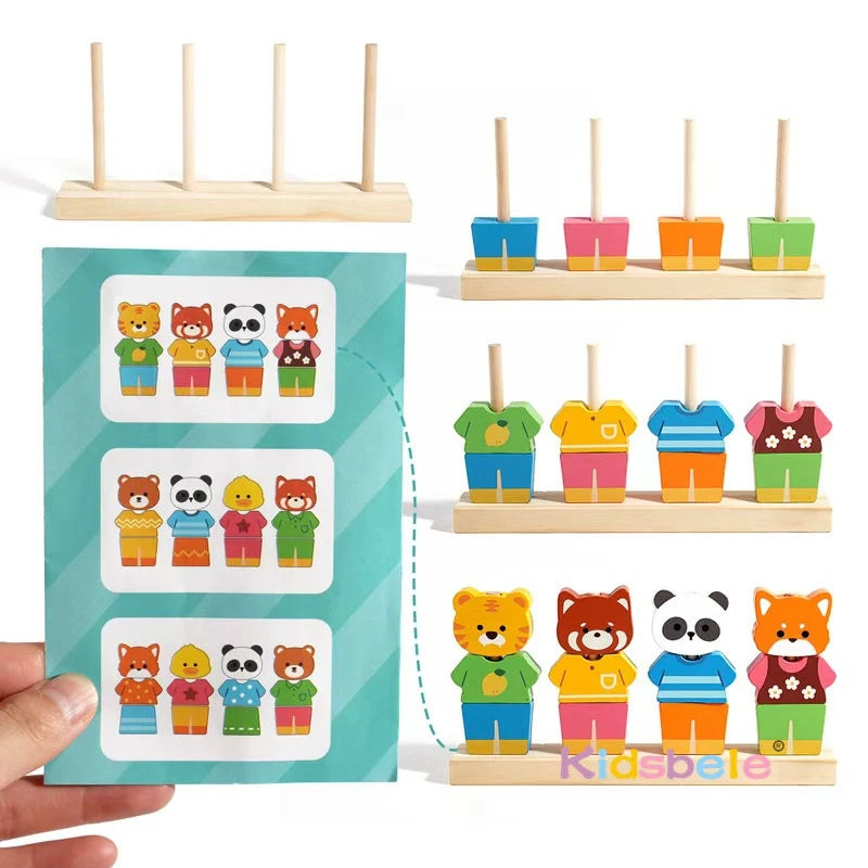 Montessori Animal Style Stack
